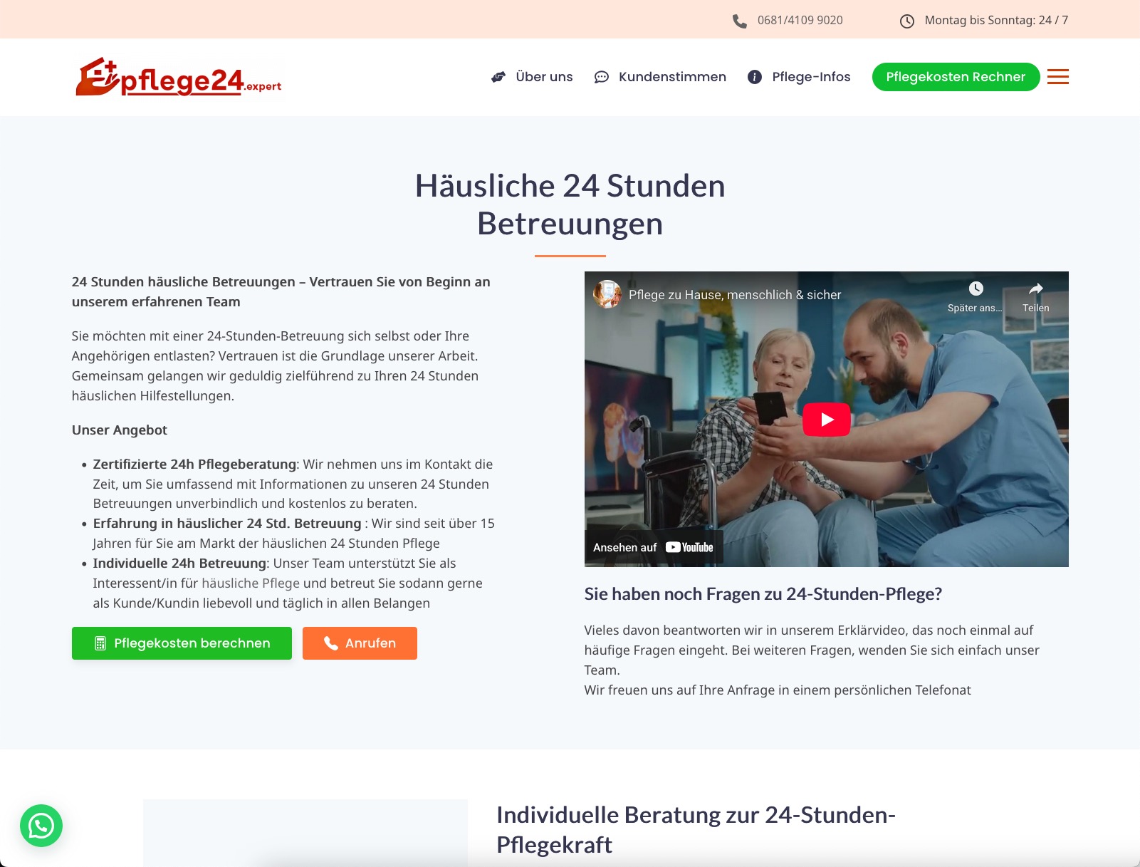 Kostenrechner Referenzkunde -dreiebenen Saarbrücken