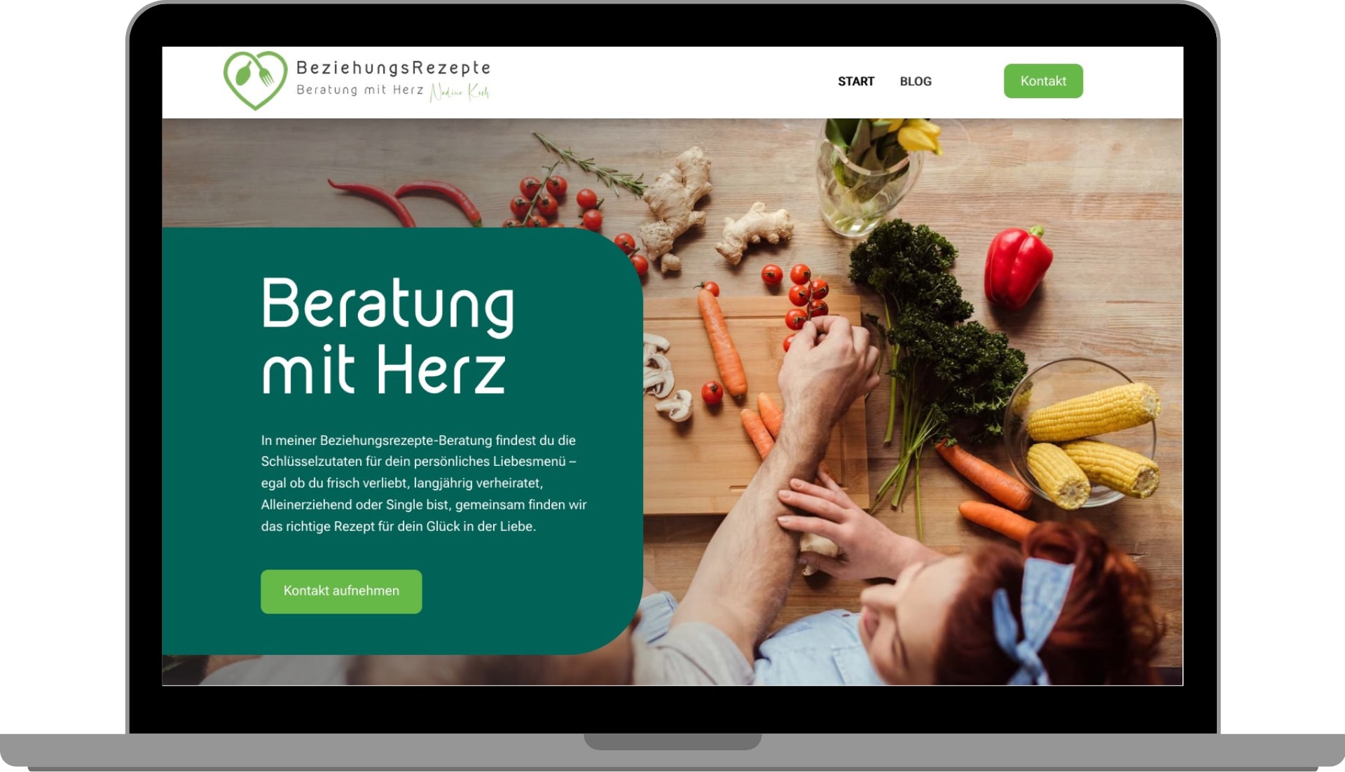 Redesign Beauty Webseite Hautlicht