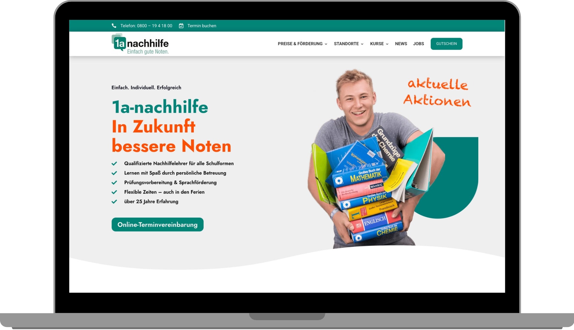 Referenzkunde Relaunch mit Terminbuchungstool